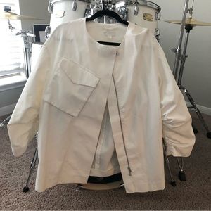 COS white jacket NWT beautiful fabric